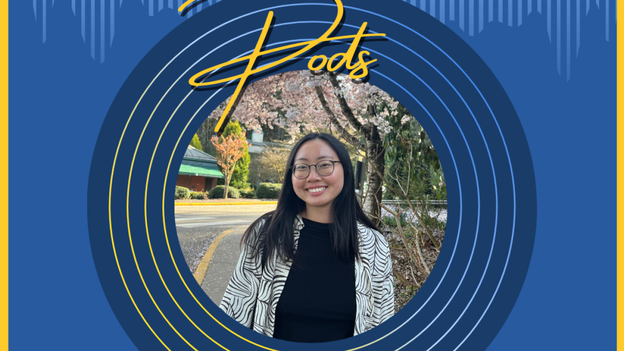 Image of Rachel Jang within Practicum pod logo