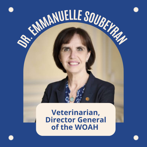 Dr. Emmanuelle Soubeyran's photograph and job titles