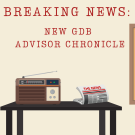graphic saying breaking news: new advisor chronicle
