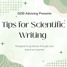 GDB Advising’s Tips for scientific Writing